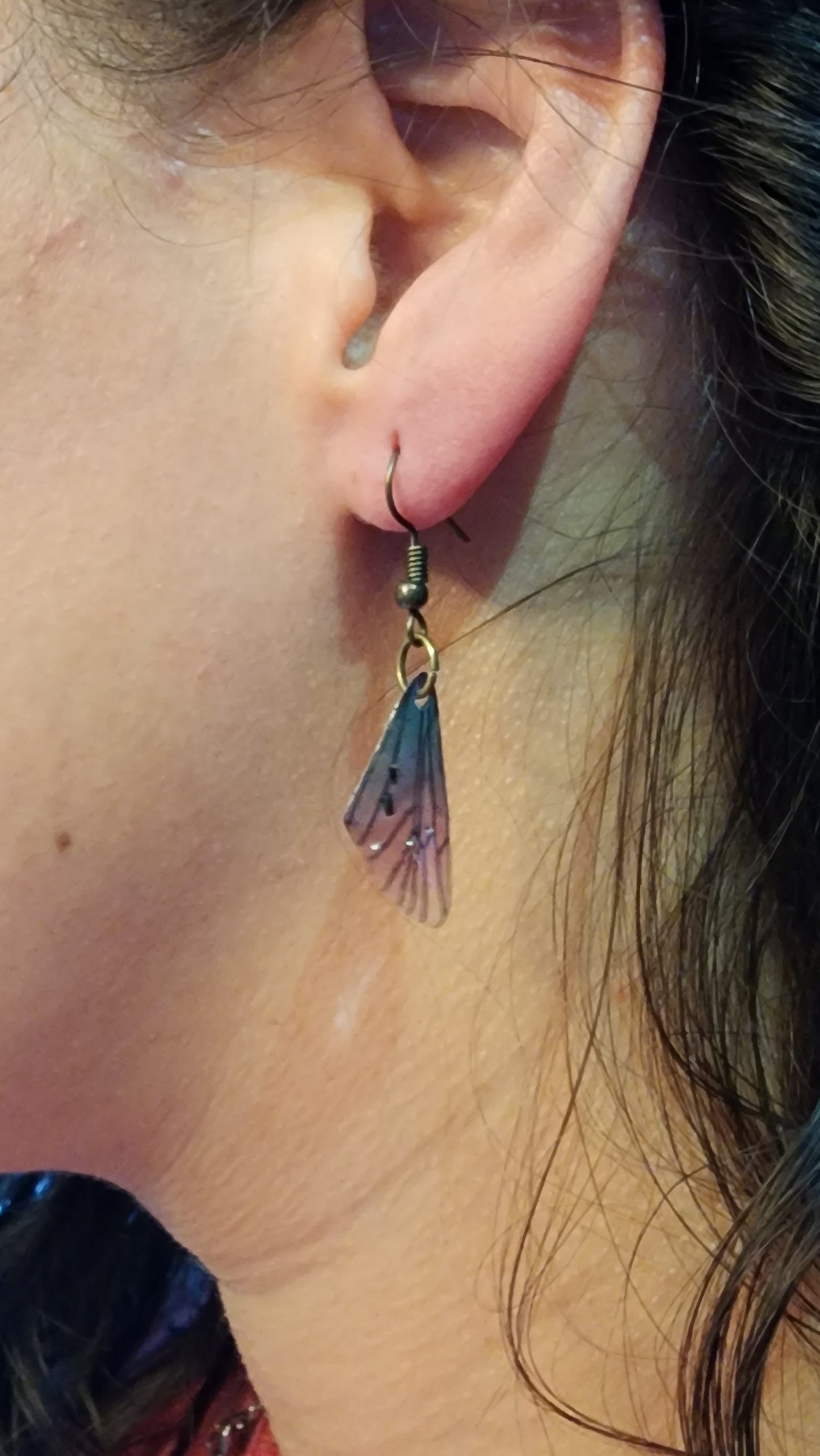 Butterfly wing earrings