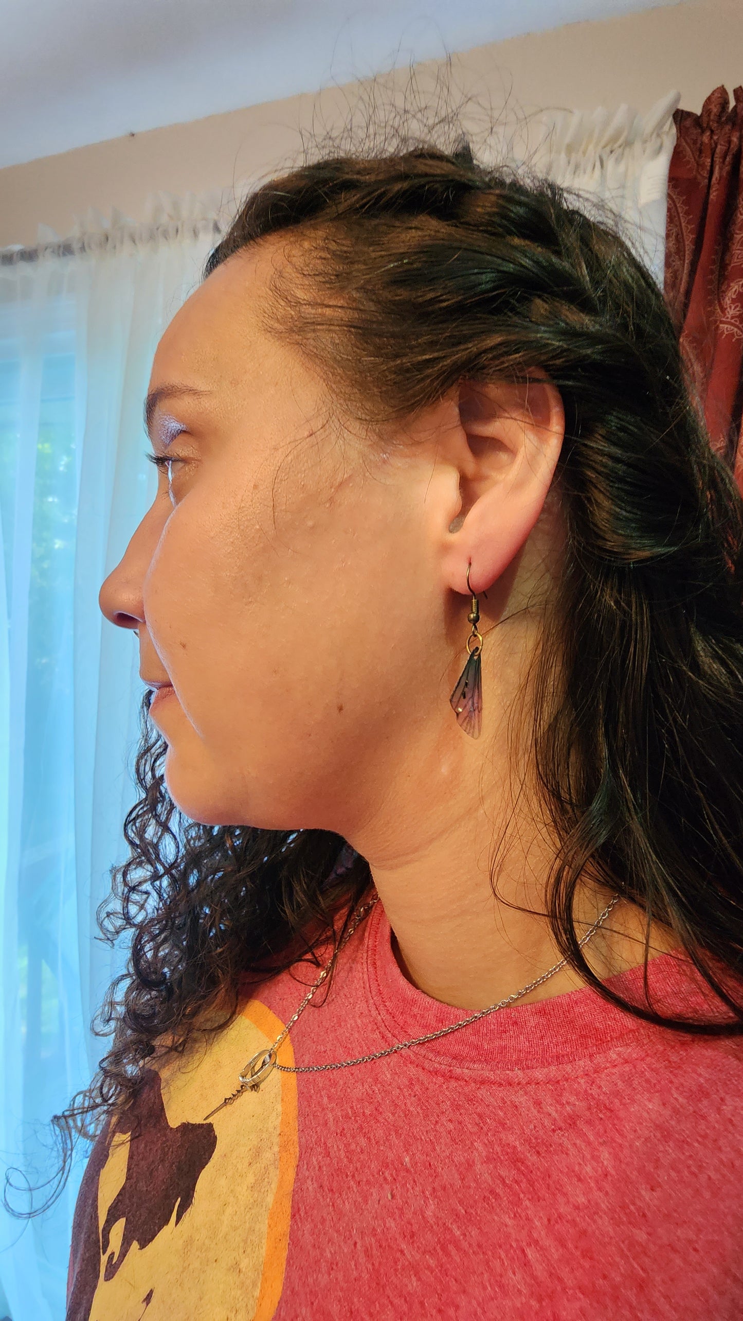 Butterfly wing earrings