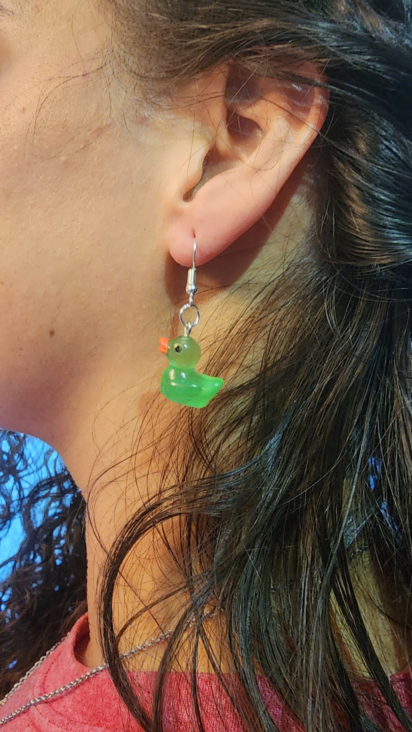 Ducky earrings