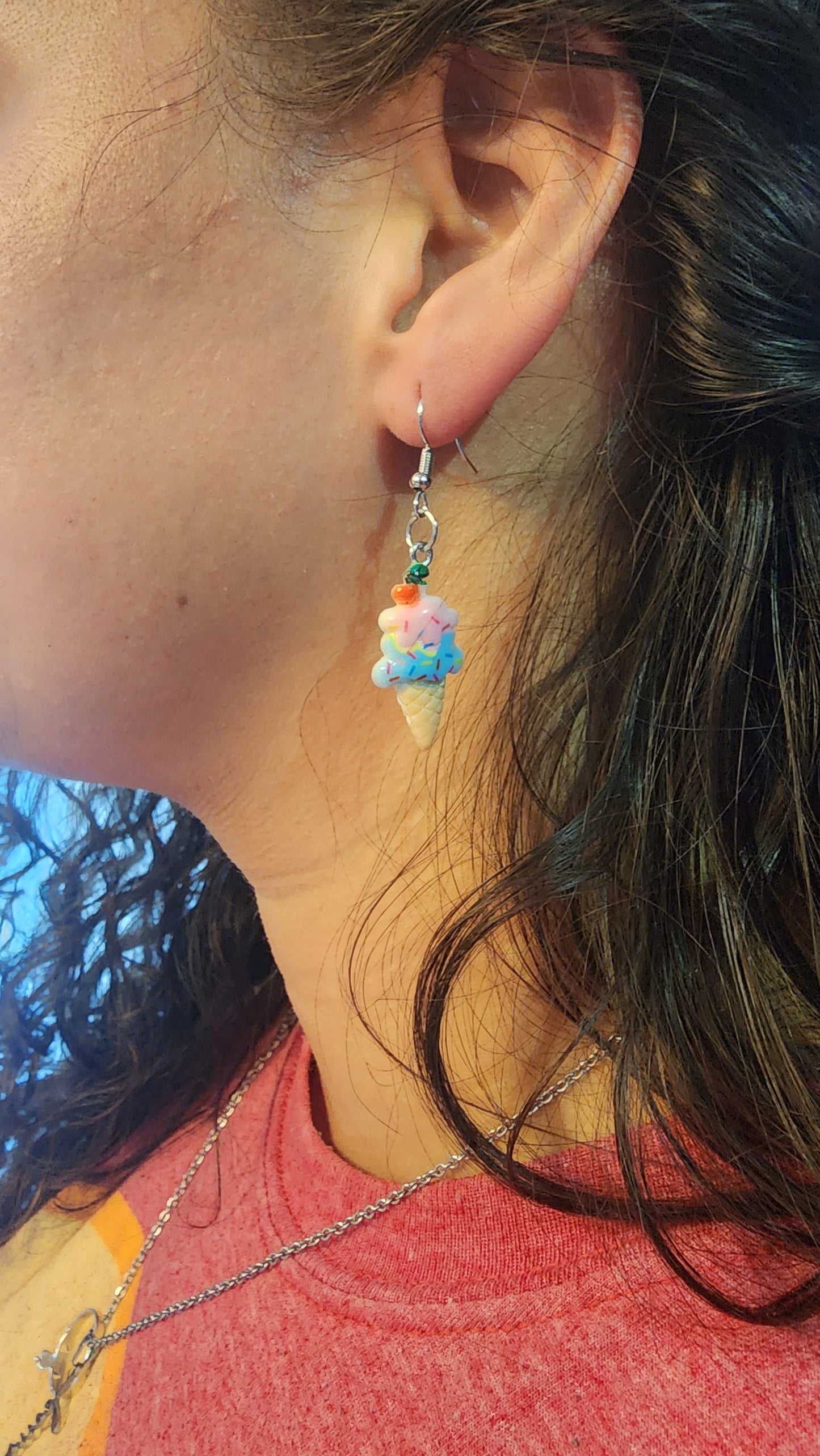 Icecream earrings