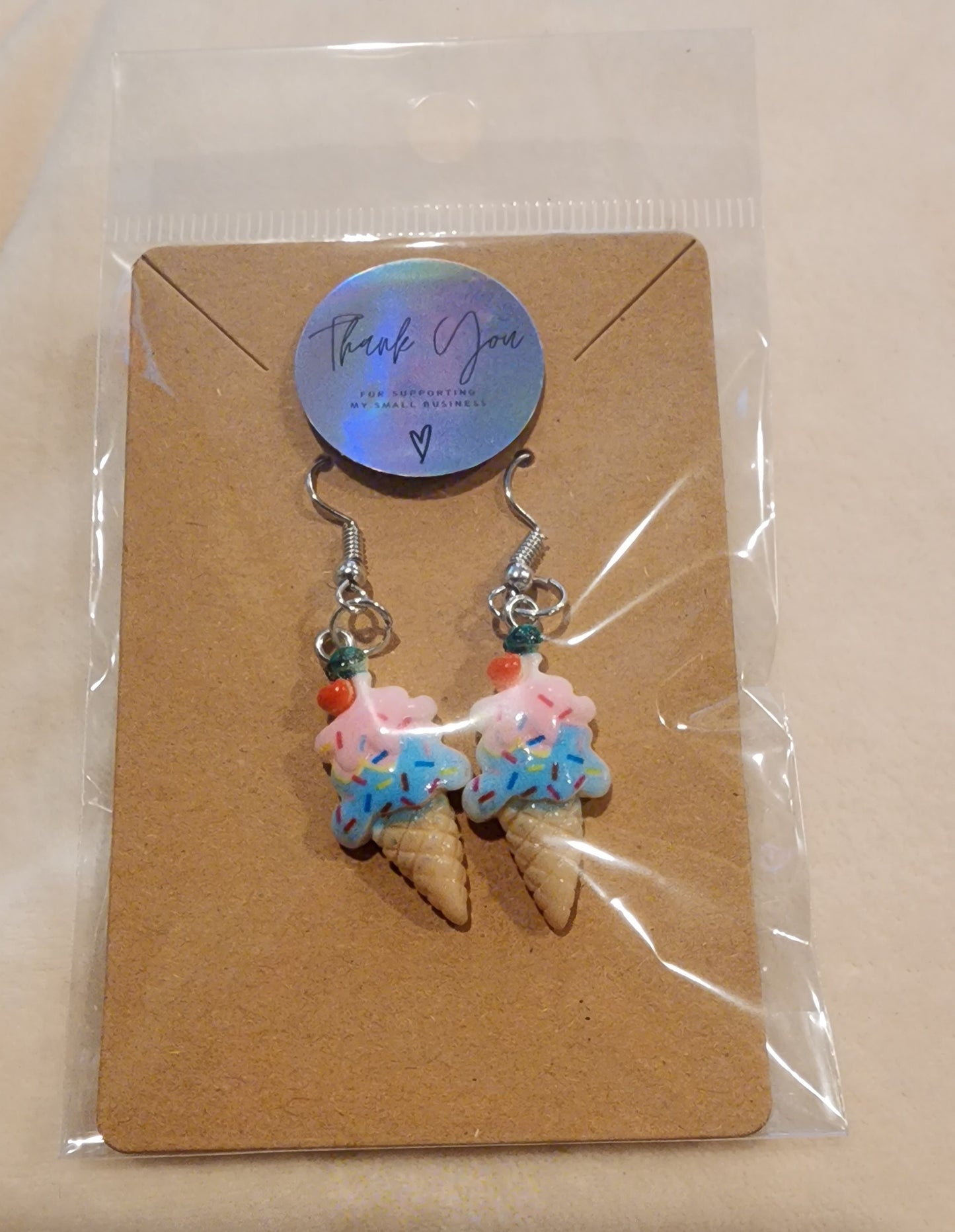 Icecream earrings
