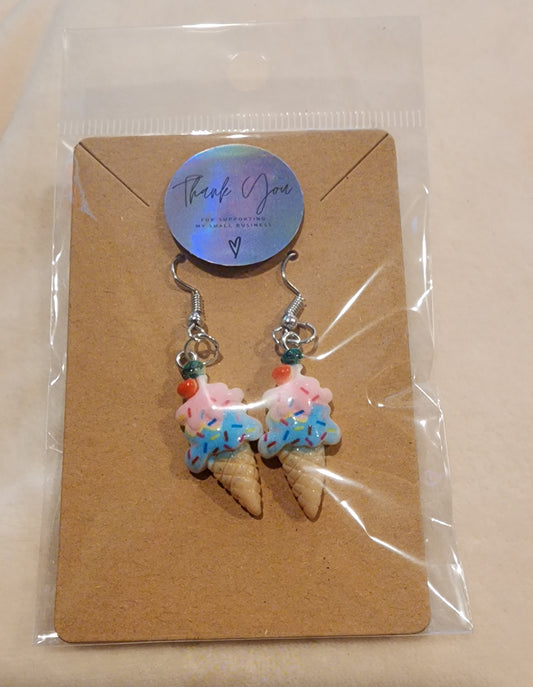 Icecream earrings