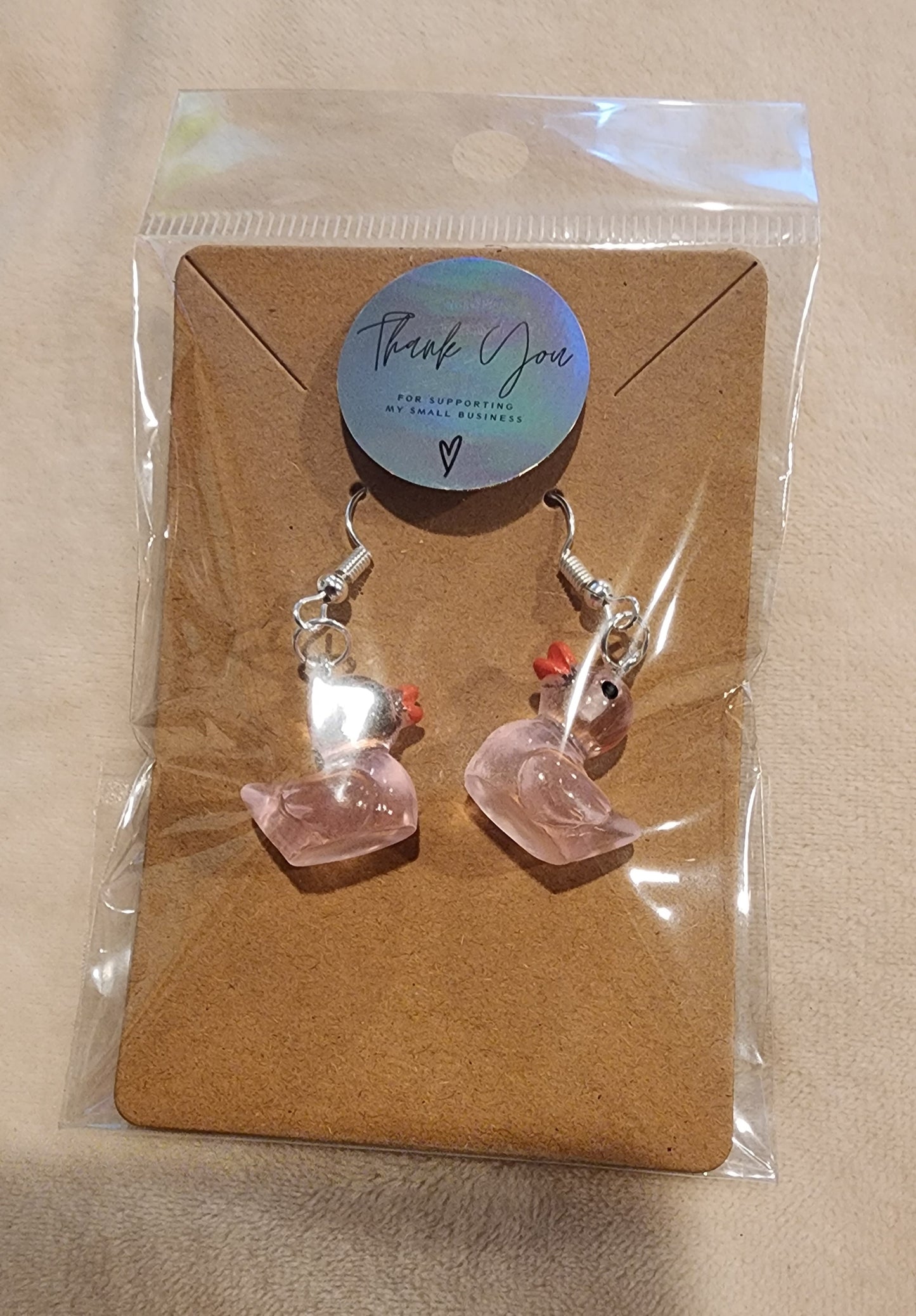Ducky earrings