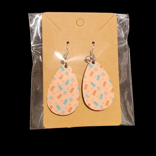 Popsicle teardrop earrings